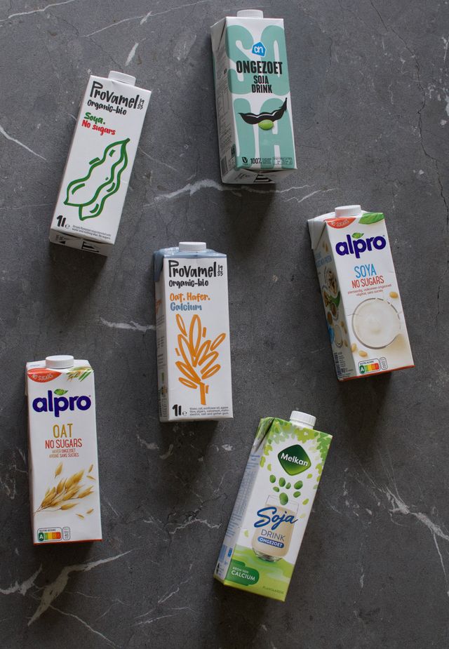 Plantaardige melk - verschillende opties