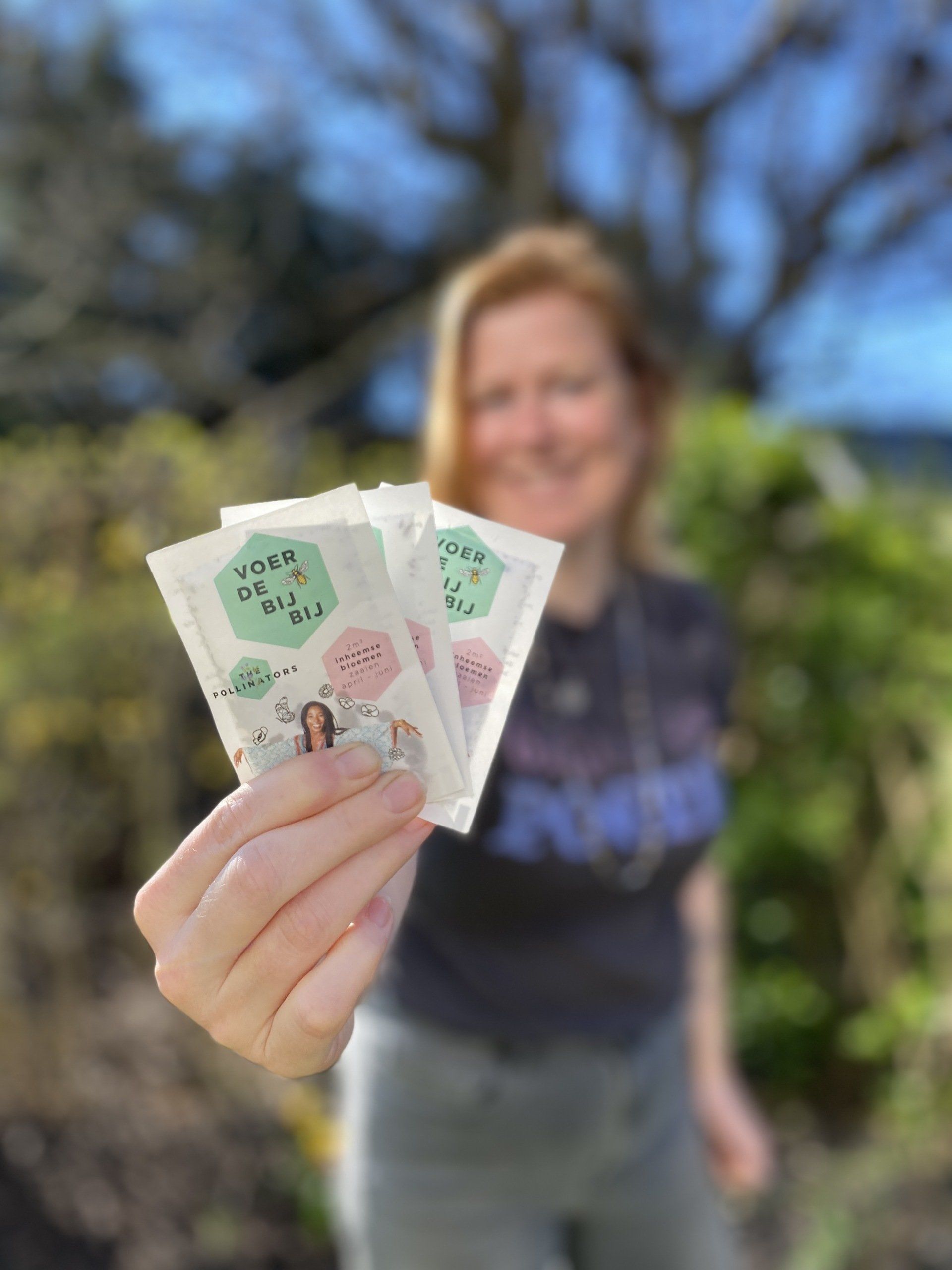 Voer de bij bij | inheemse bloemen | the pollinators | Groene Dromers