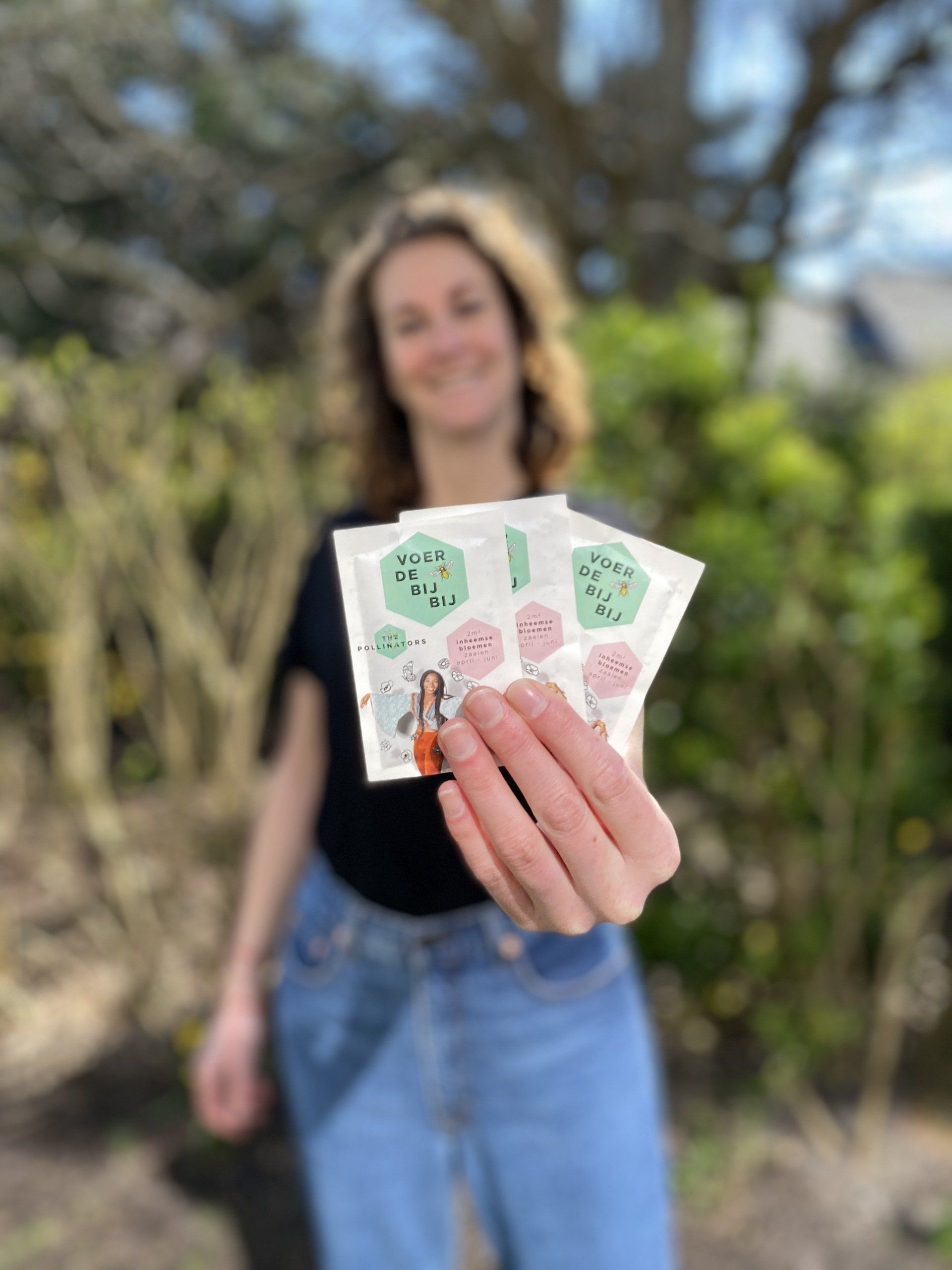 Voer de bij bij | inheemse bloemen | the pollinators | Groene Dromers