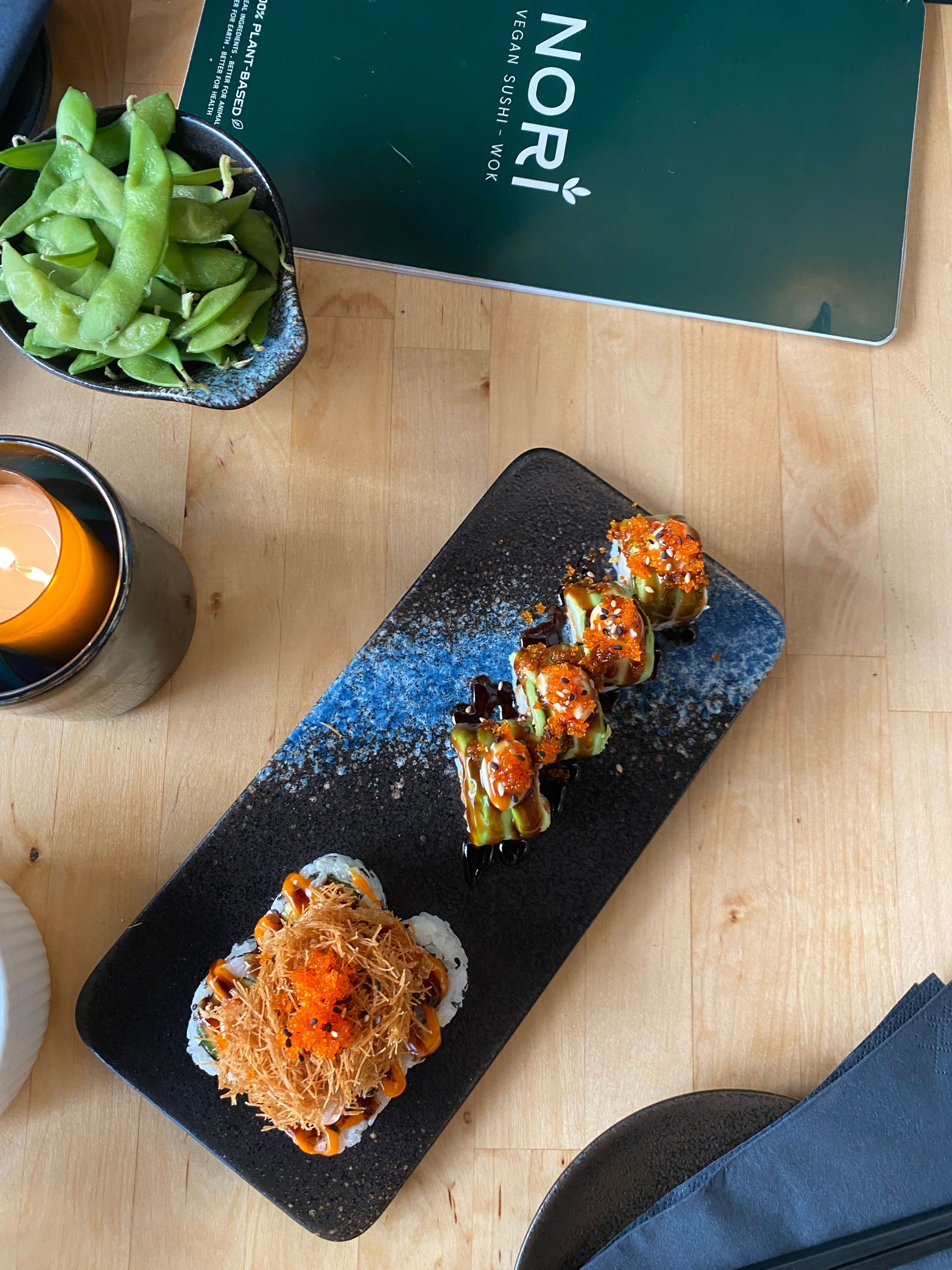 Vegan sushi | Vegan Rotterdam | Groene Dromers