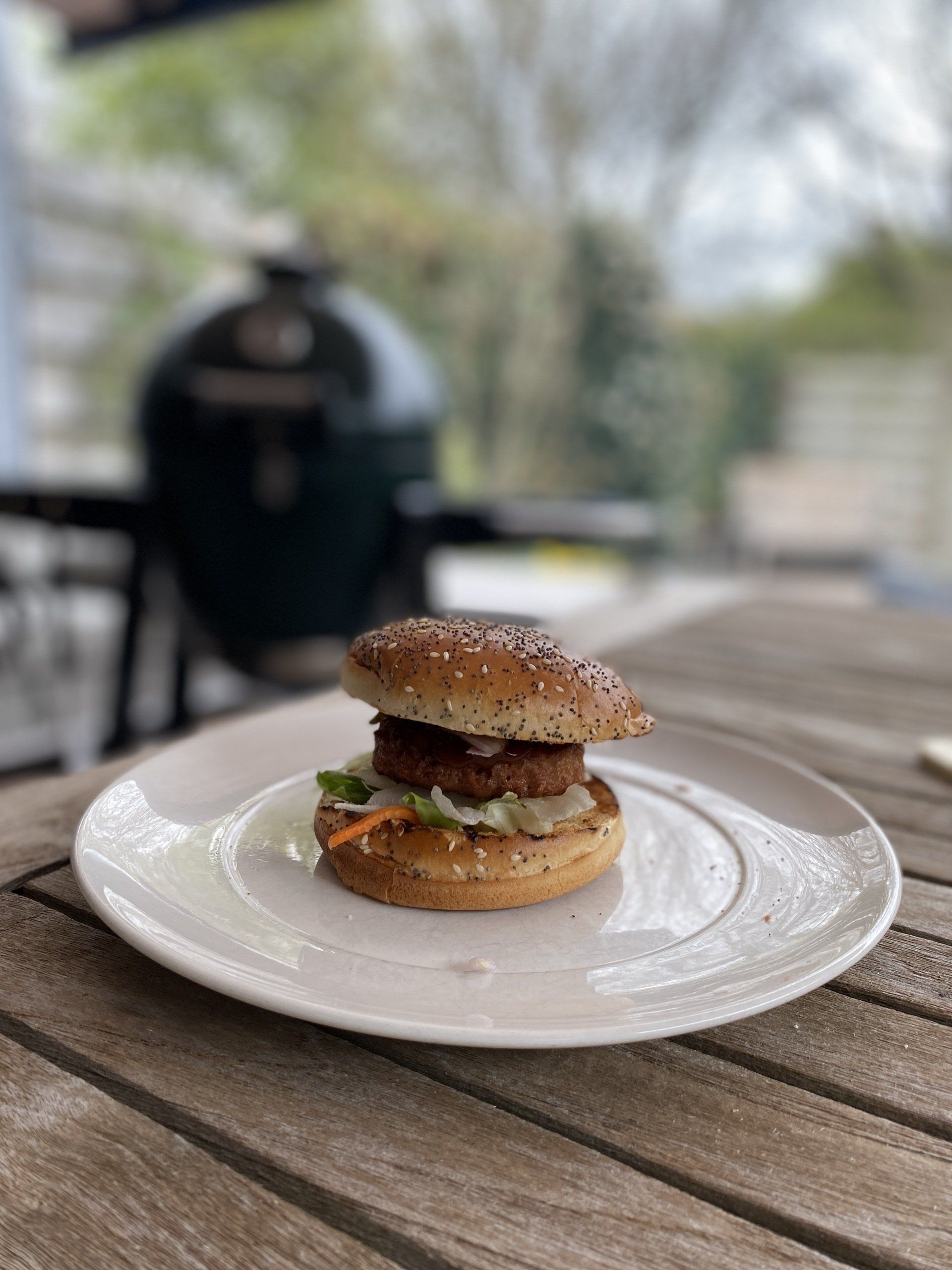 Vegan burger | BBQ | Groene Dromers