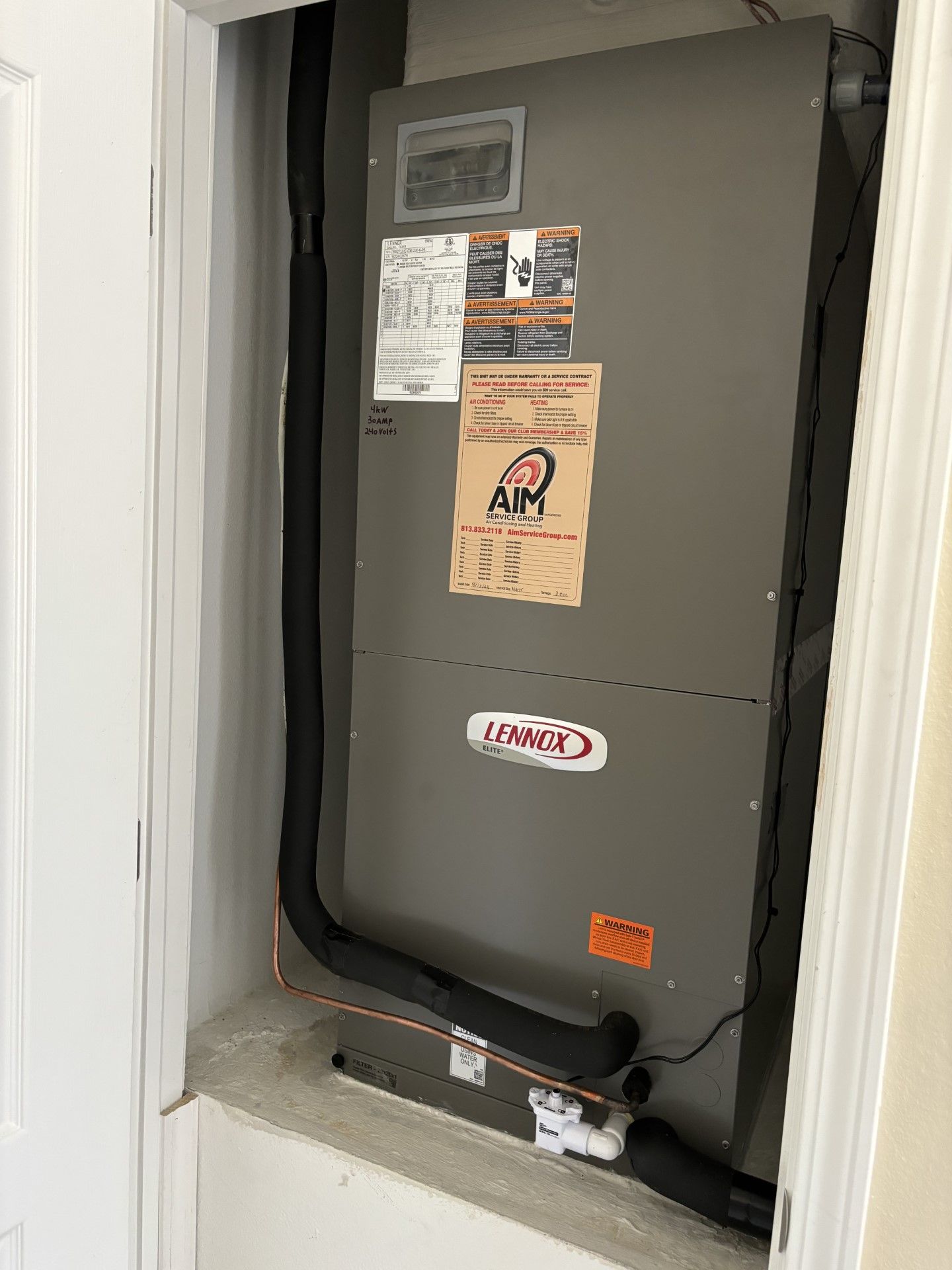 AC Installation | Lennox Heat Pump