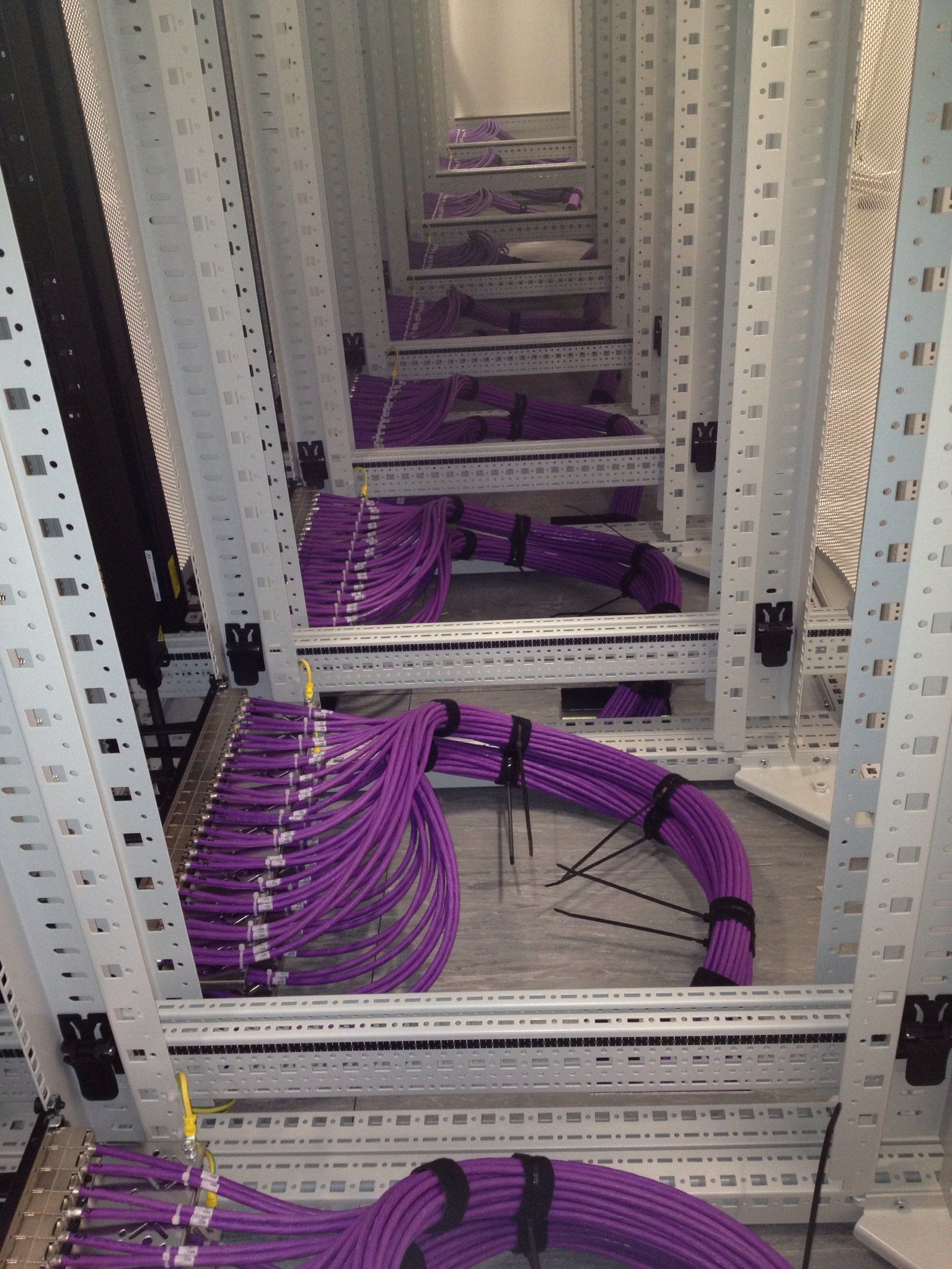 purple data cables