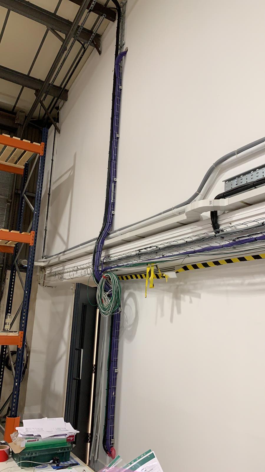 wall cabling
