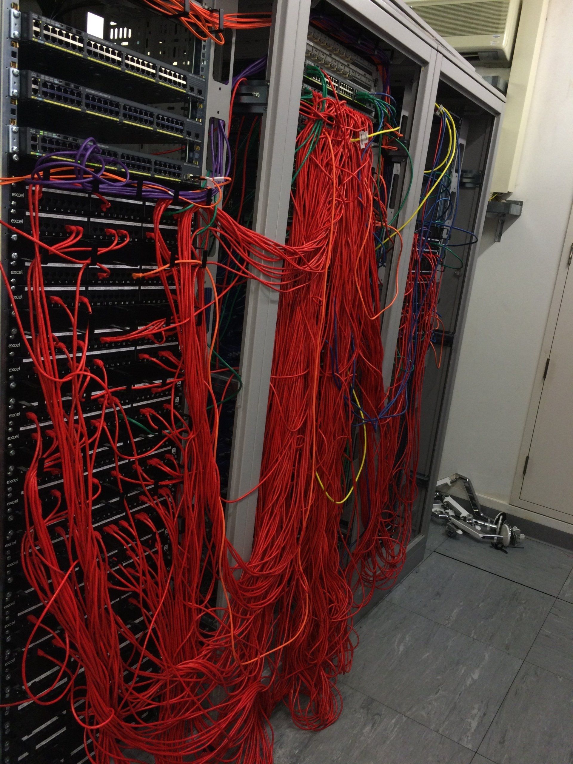 red data cables
