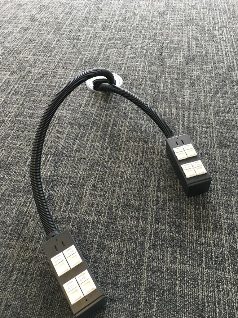 floor data cable point