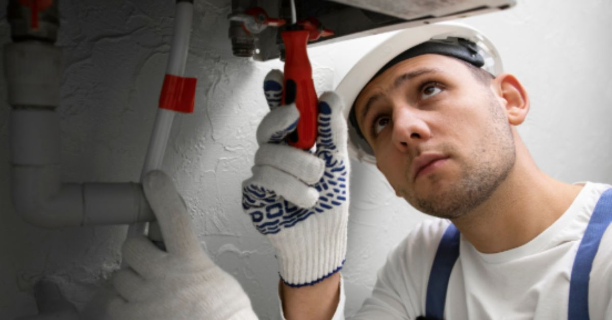 Licensed HVAC technician performing furnace repair service in Spring Hill, KS