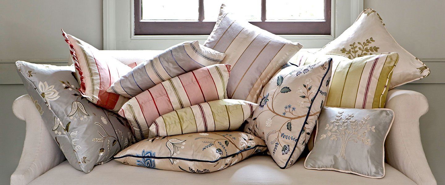 Picture of hand-made cushions