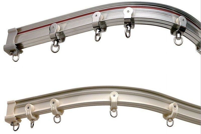 gallery of curtain tracks and poles