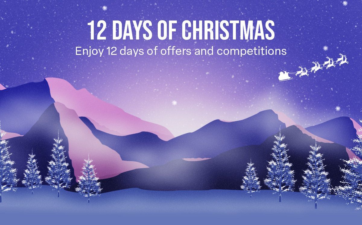 12 days of Christmas page header mobile