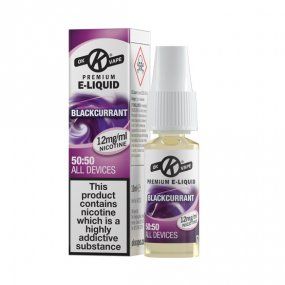 OK Vape 50/50 Blackcurrant E Liquid