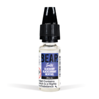 Bear Koala Salts Range 20mg Blueberry Blackcurrant Menthol White Background Studio Shot