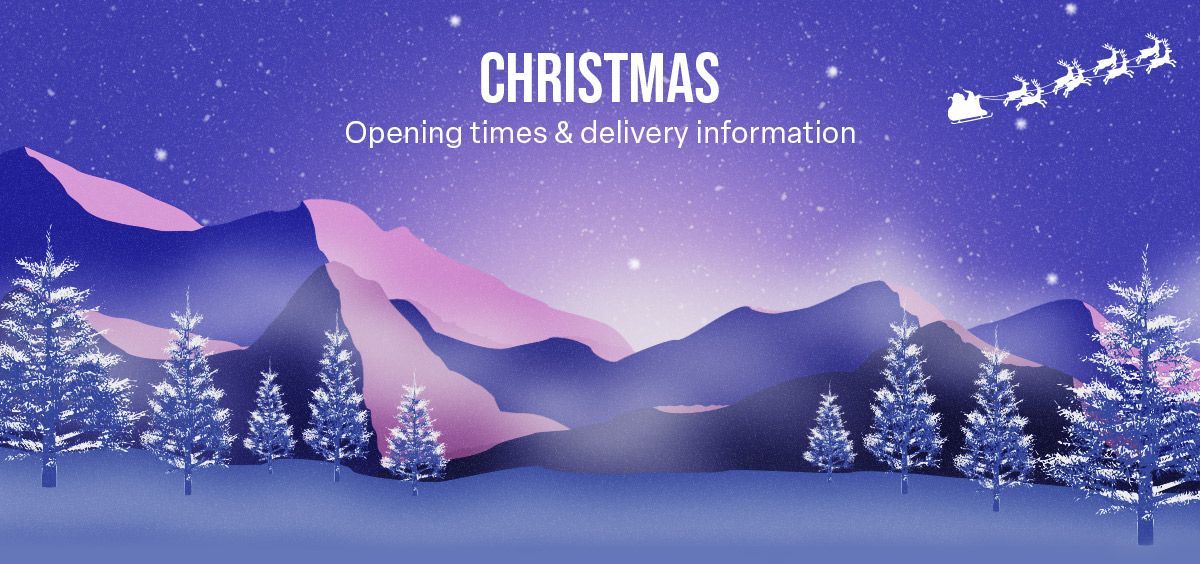 Christmas 2022 delivery tiems and delivery information