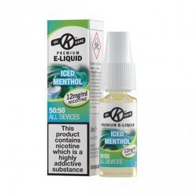 OK Vape 50/50 Iced Menthol E Liquid 12mg