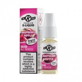 OK Vape 50/50 Raspberry Ripple E Liquid