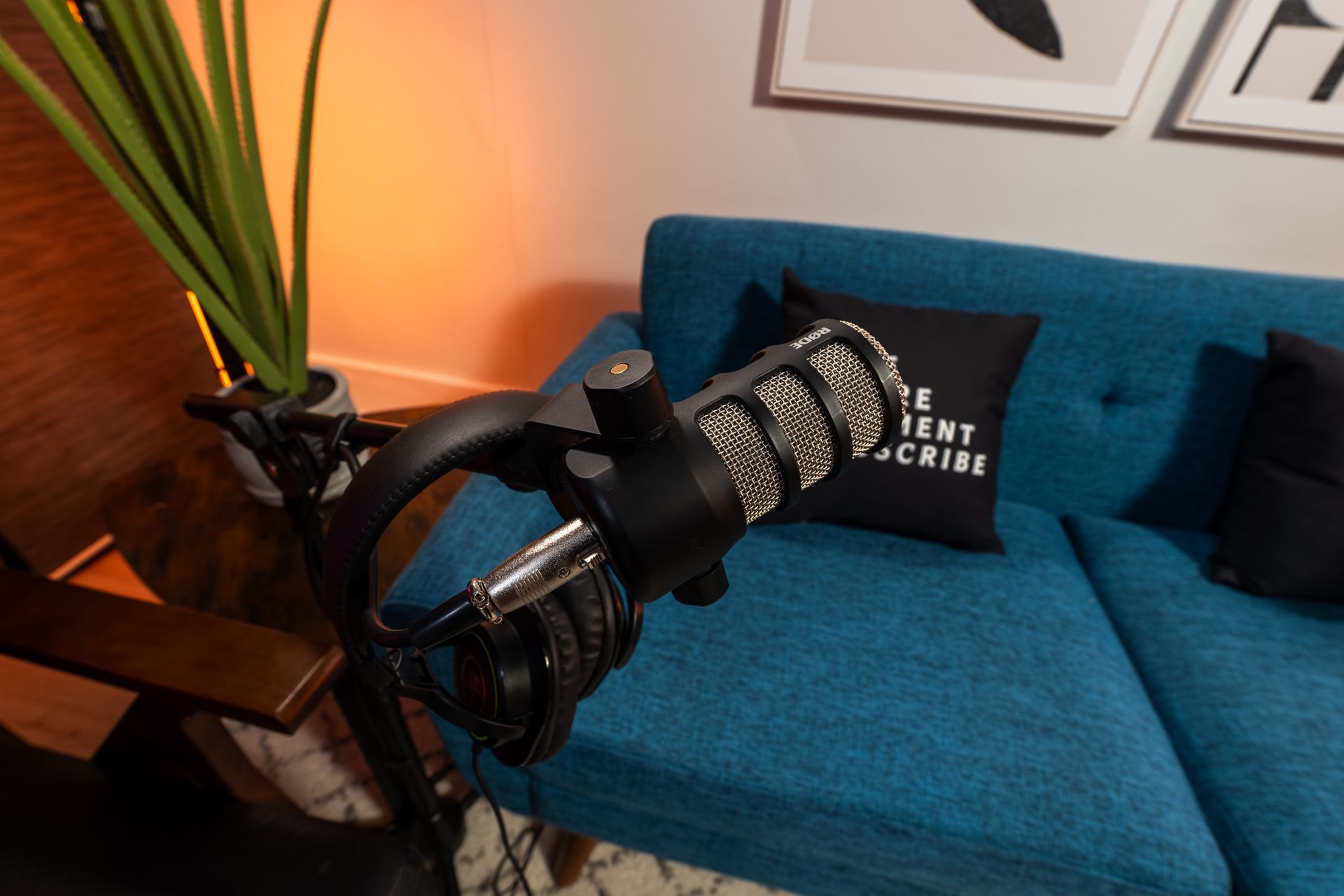 Professional audio for youtube podcasts at NJ Content Studio