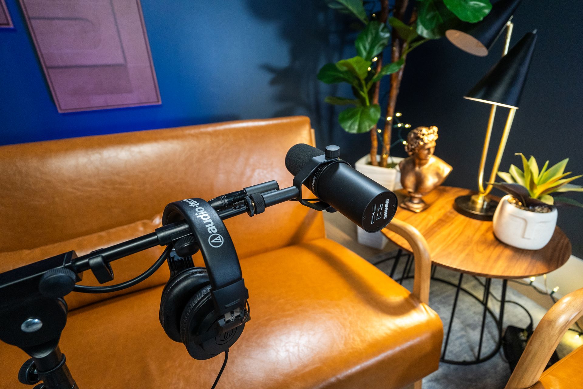 Professional audio for youtube podcasts at NJ Content Studio