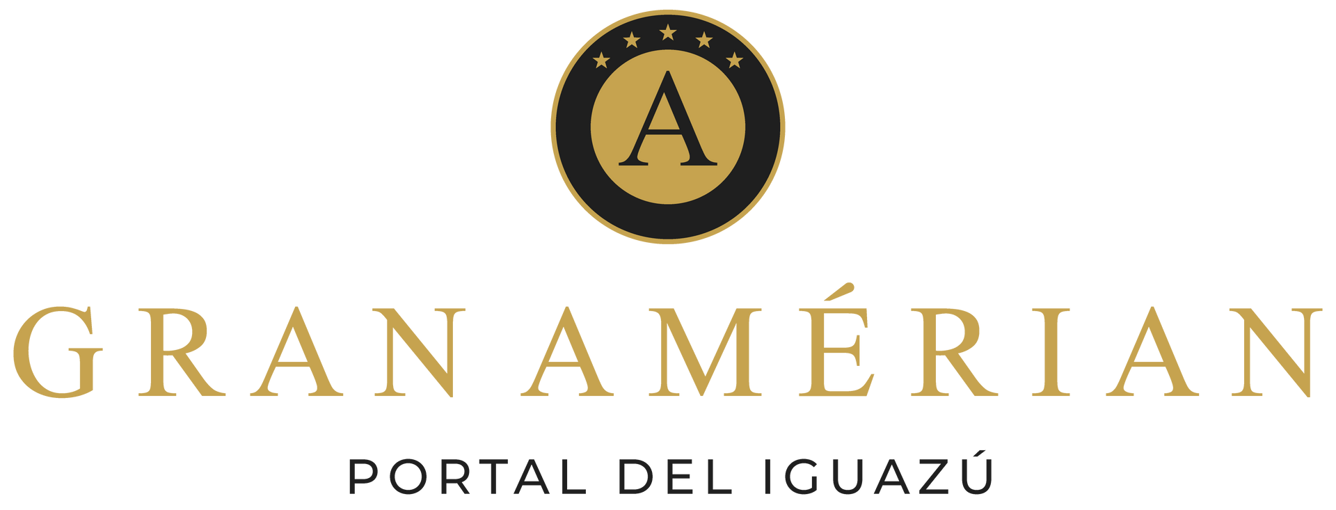 The logo for the american portal del iguazú hotel