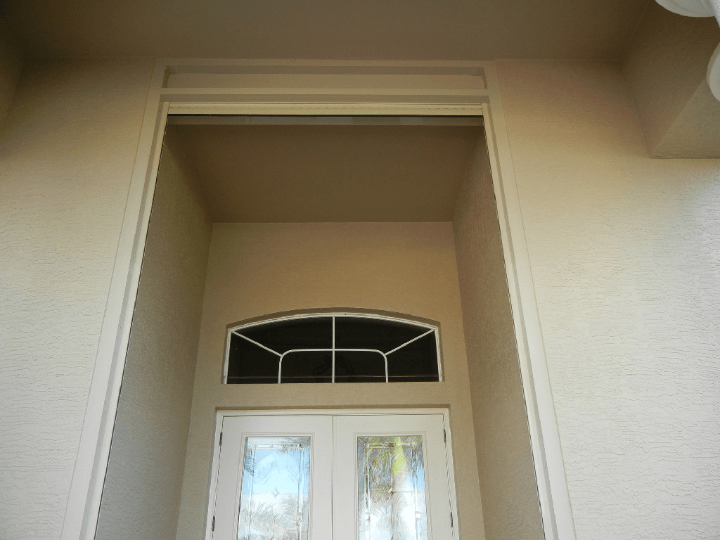 White Door with Glass — Fort Myers, FL — Storm Shutter Warehouse