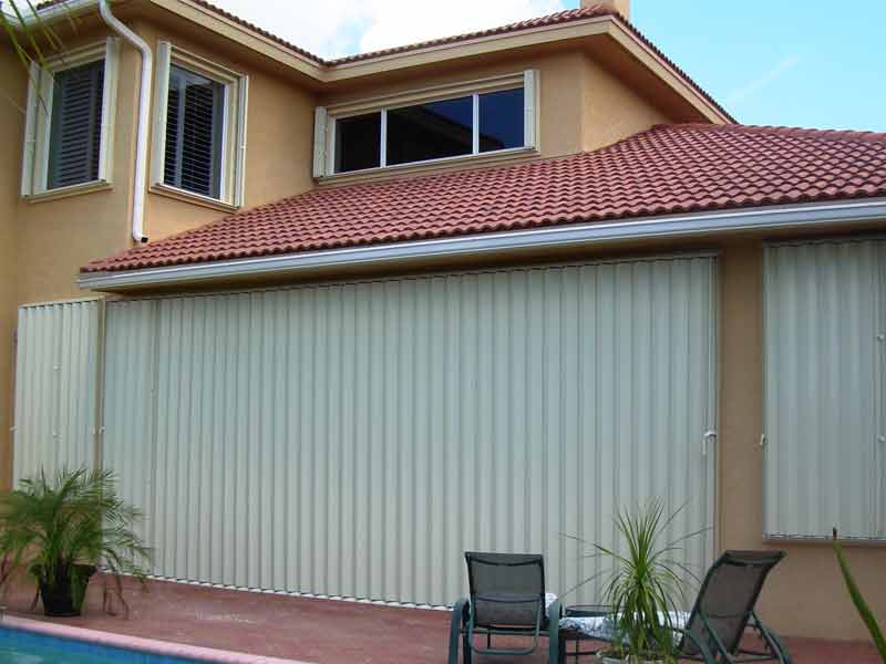 Impact Doors — Door with Roller Shutter in Fort Myers, FL