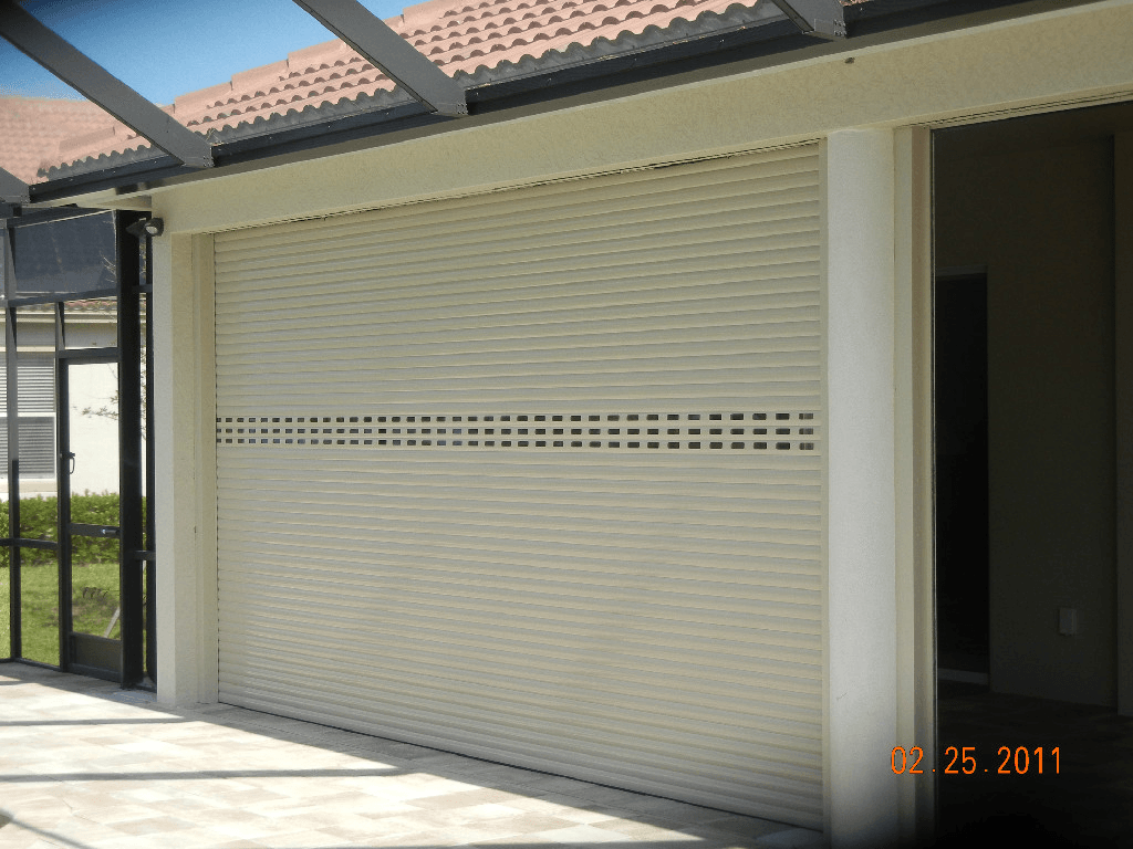 Colonial Shutters — Aluminium Steel Metal Roller Shutter Door in Fort Myers, FL