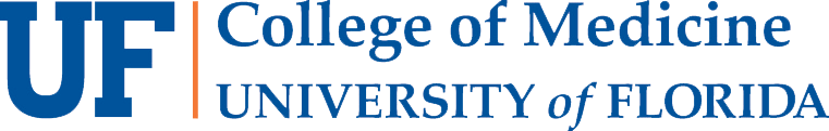 The logo for the college of medicine university of florida