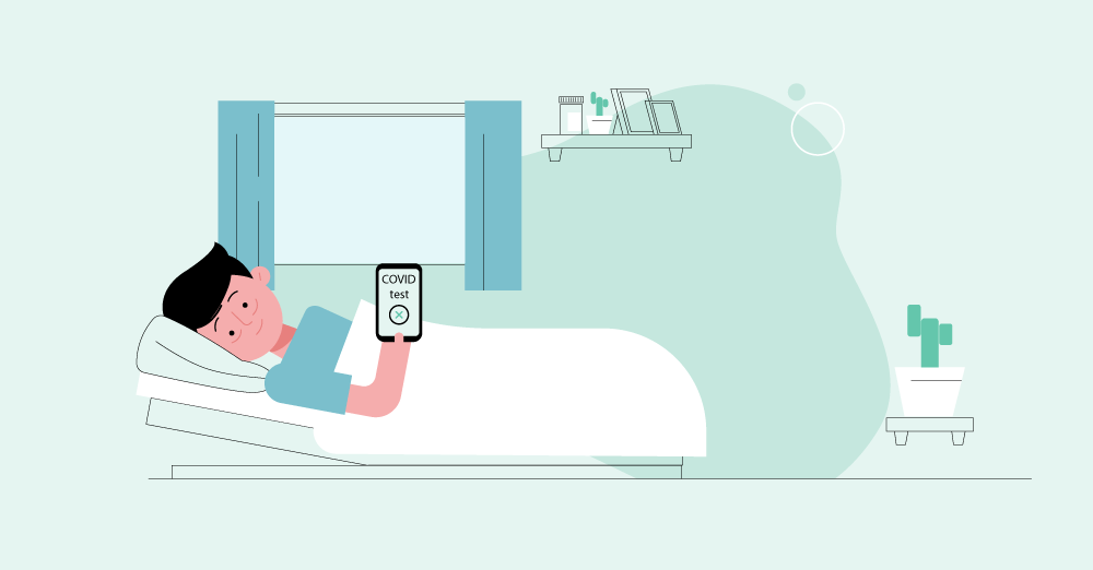 Waar vind ik het resultaat van mijn COVID test?