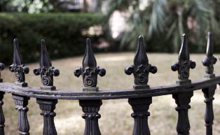 ornamental iron fences
