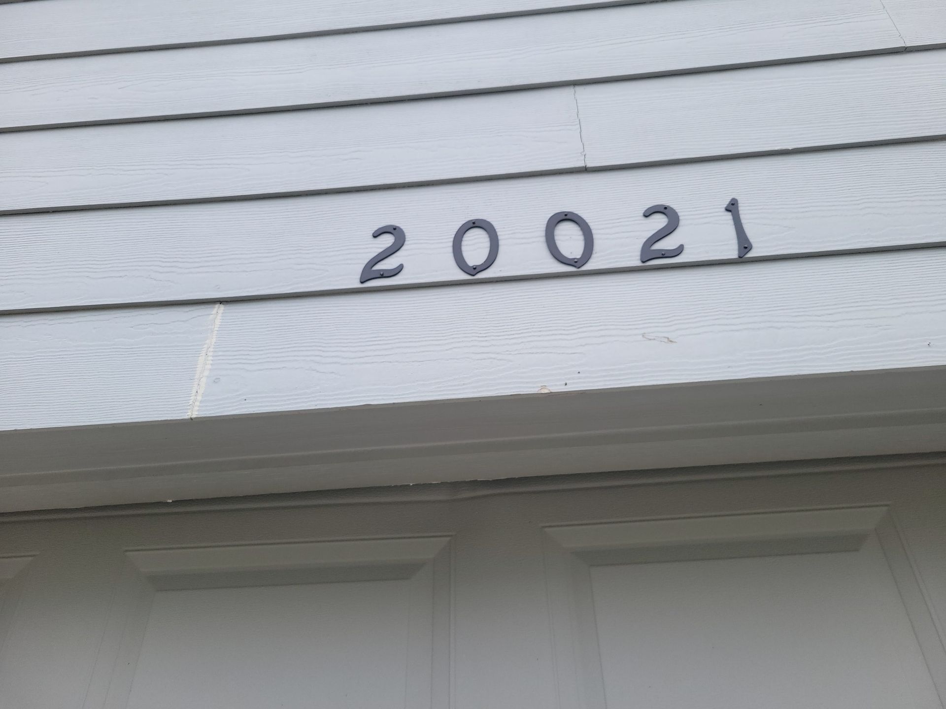 House number 