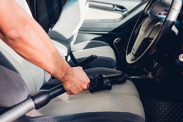 Cleaning Car Interior with Vacuum — Henrico, VA — Carma Sutra LLC