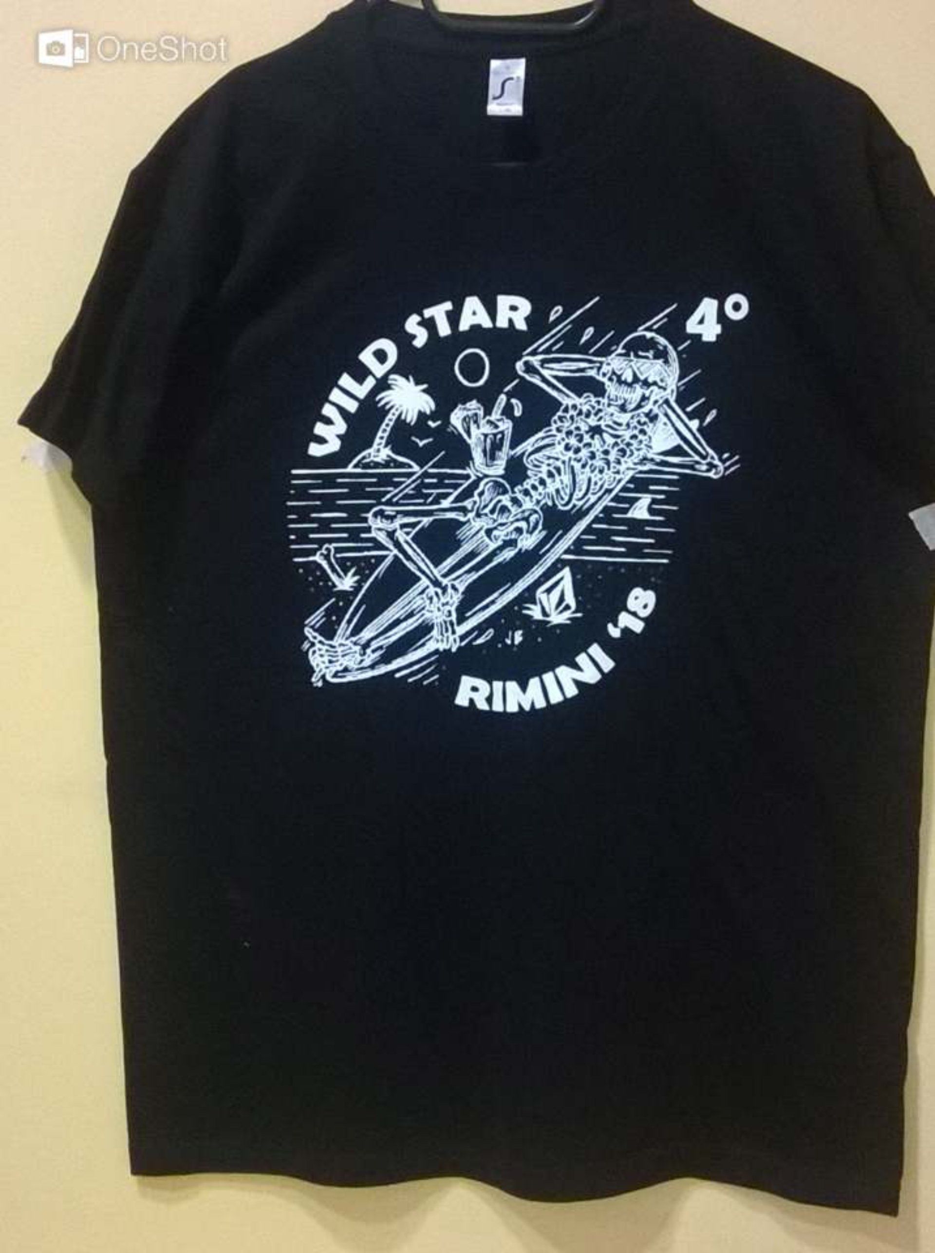 maglia con logo motoraduno