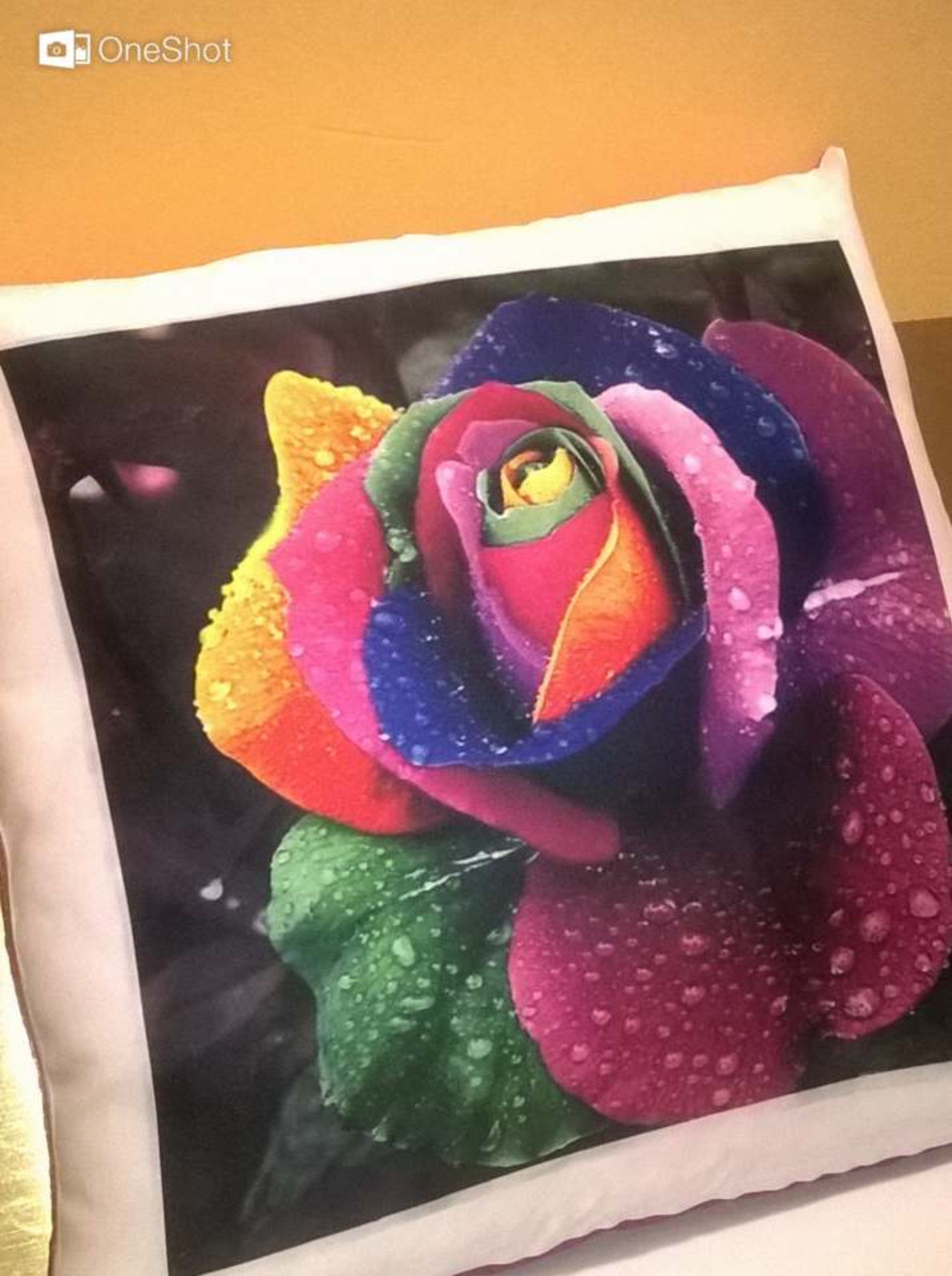 borsa con stampa floreale