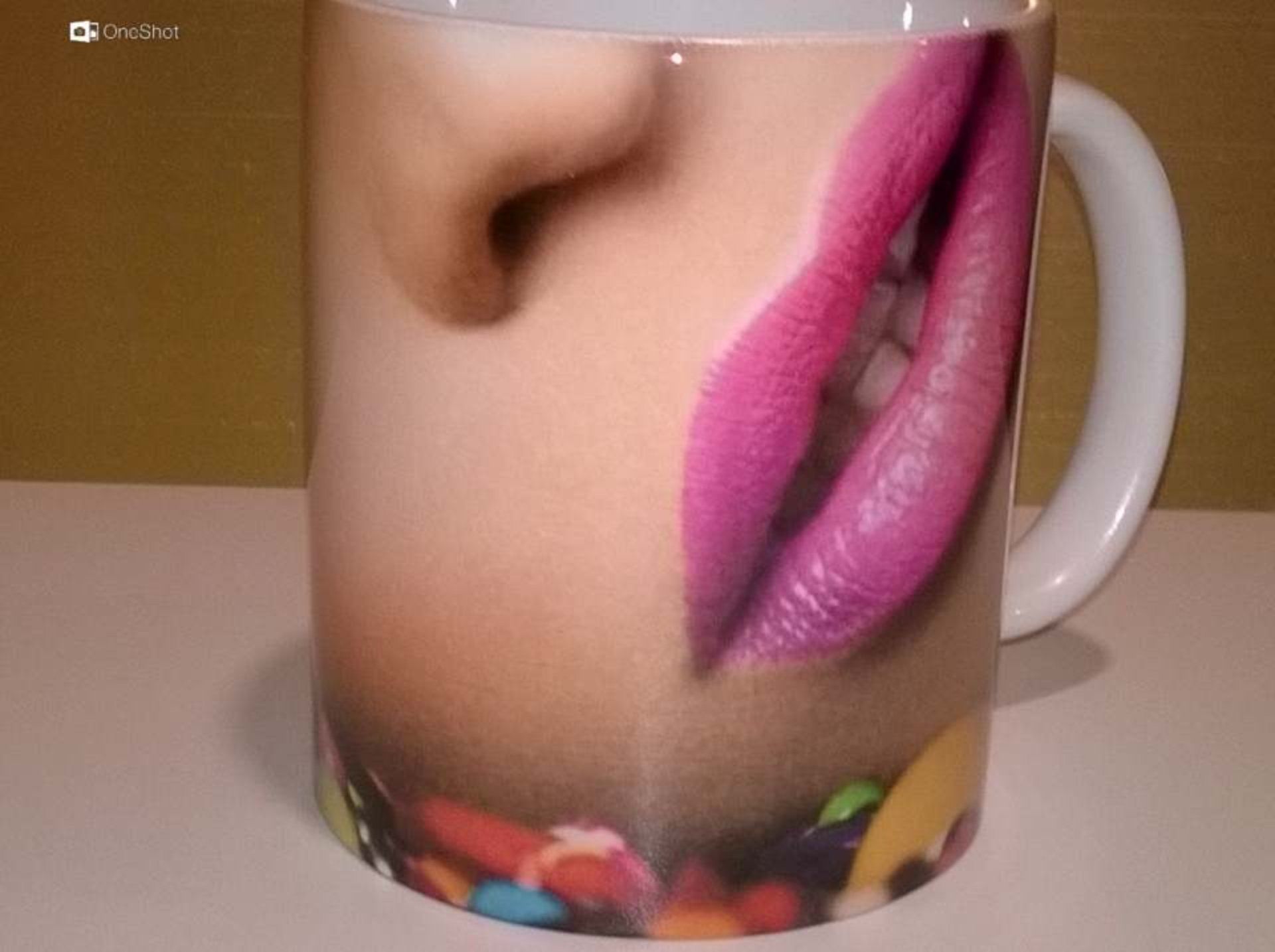 tazza con stampa fotografica