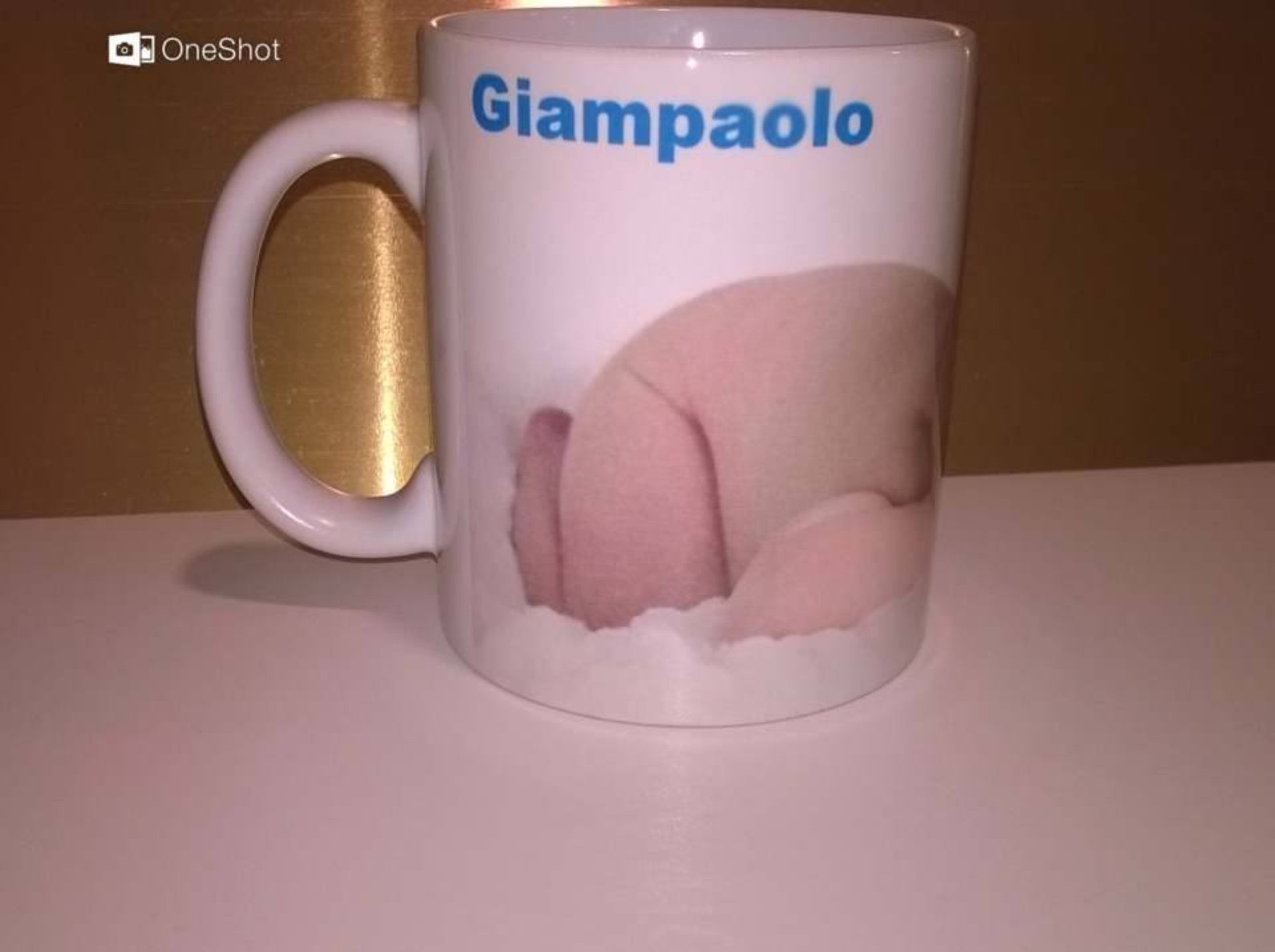 tazza con stampa fotografica a colori