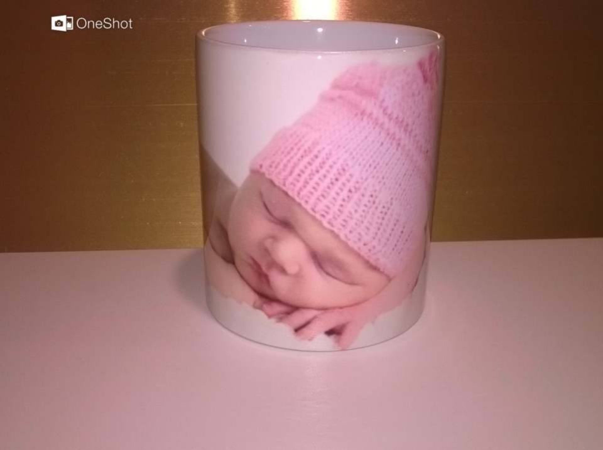 tazza con foto ricordo