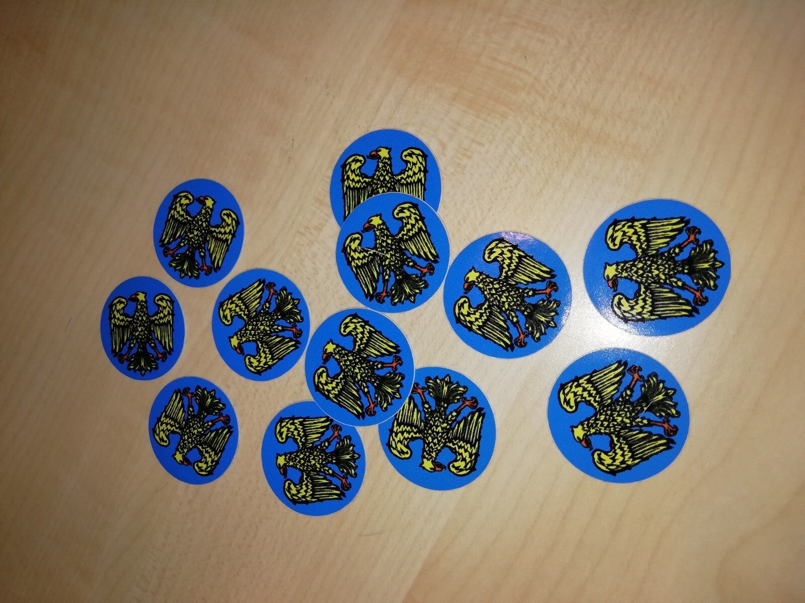 adesivo tondo stemma friuli