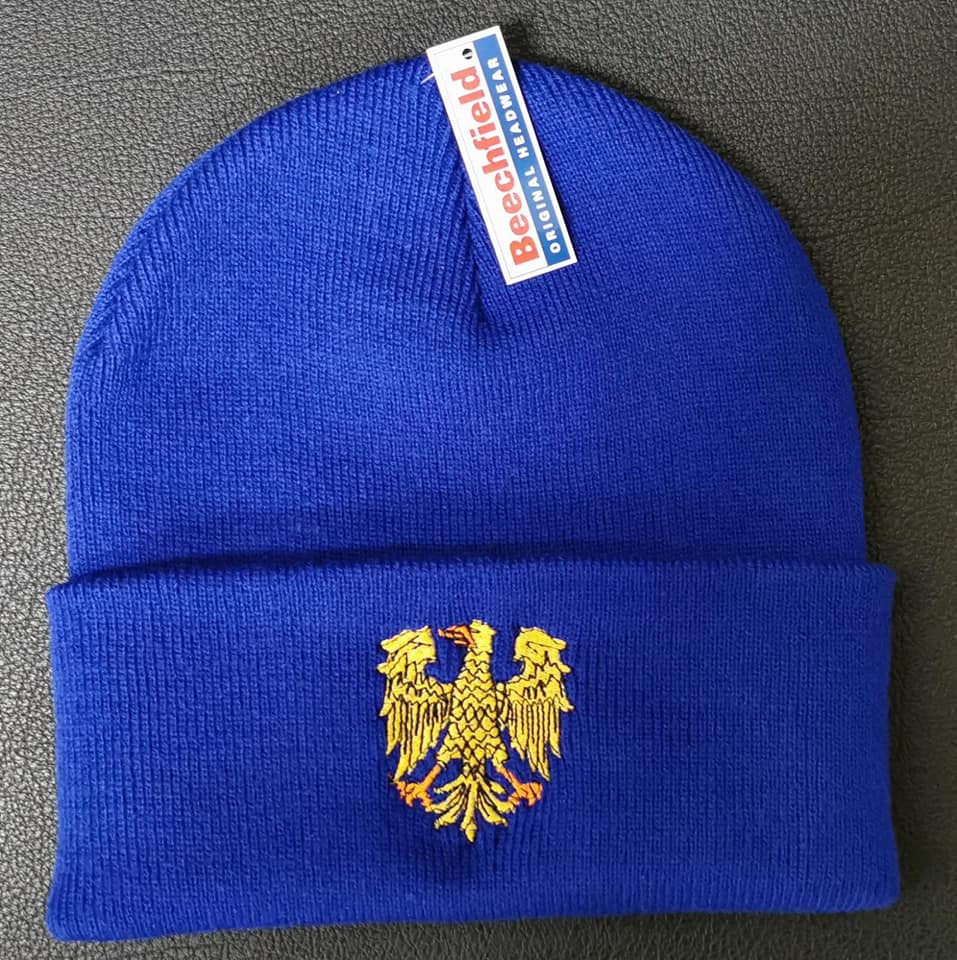 capellino blu con stemma fvg