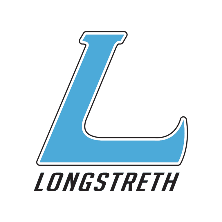 Longstreth logo with a blue stylized L above the word LONGSTRETH