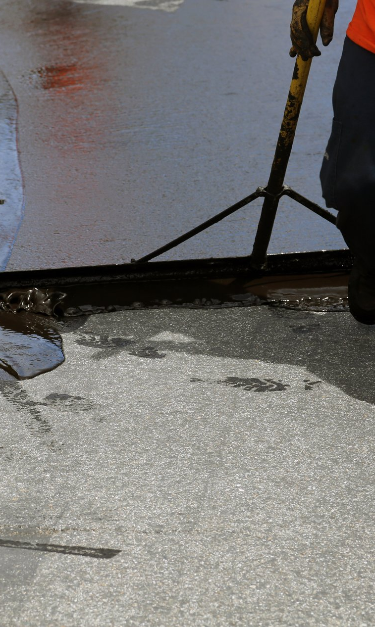 Seal coating, crack sealing, patching Estes Park CO