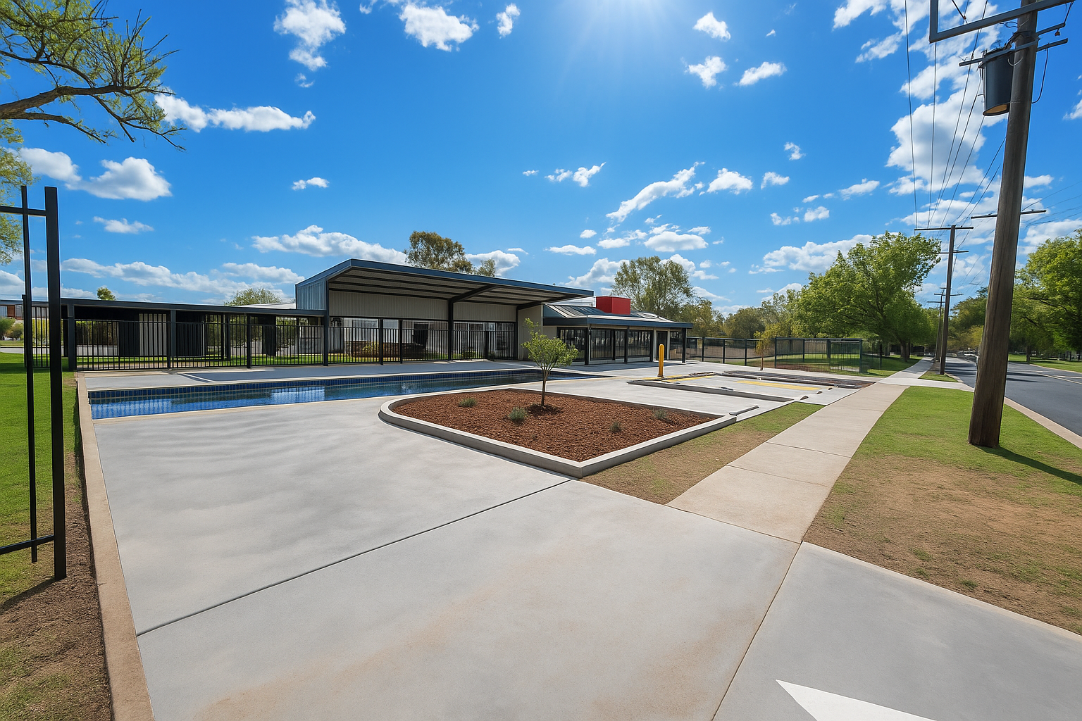 Large outside area — Chandolin Construction in Bathurst, NSW