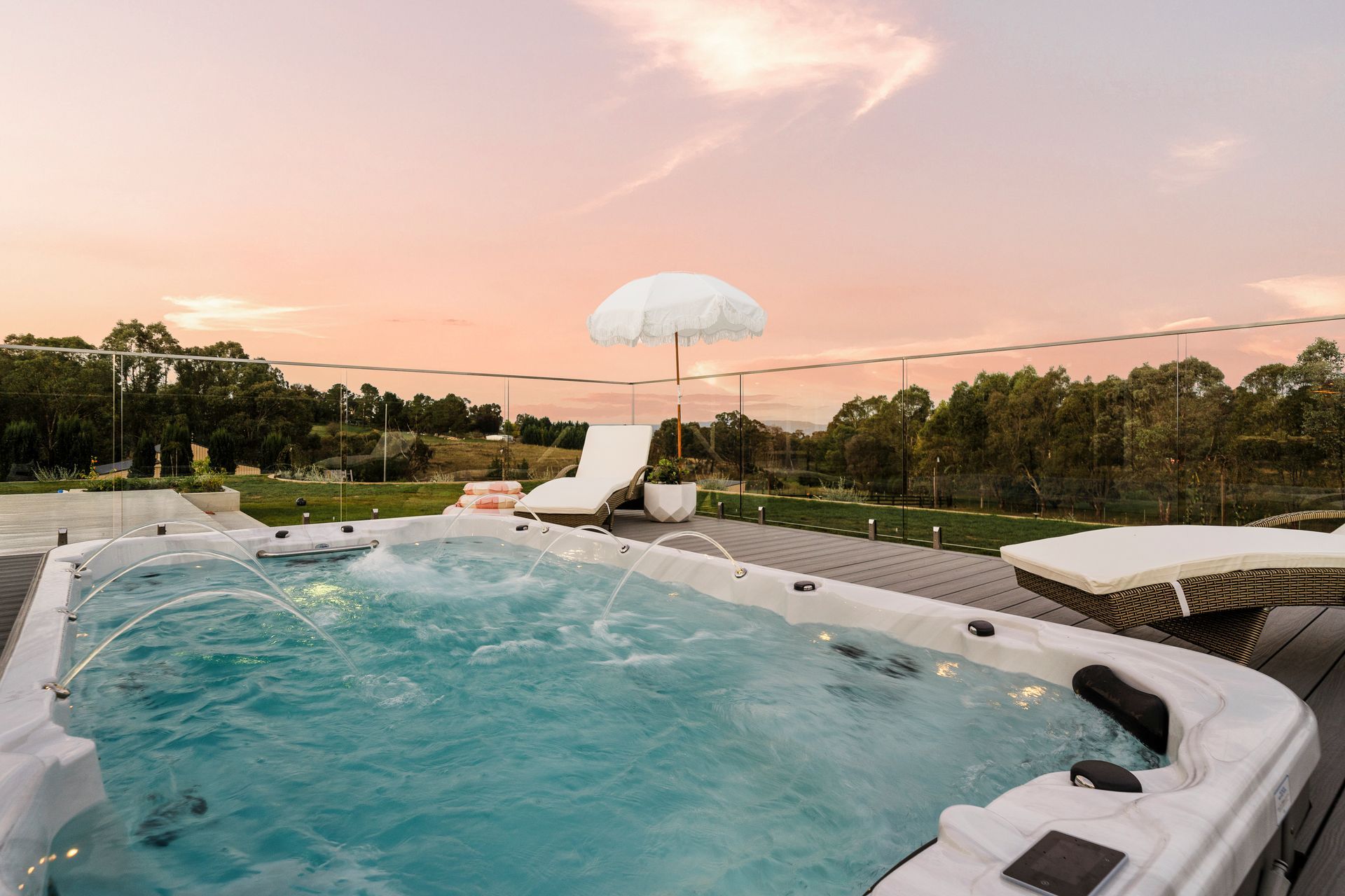 outside pool area — Chandolin Construction in Bathurst, NSW