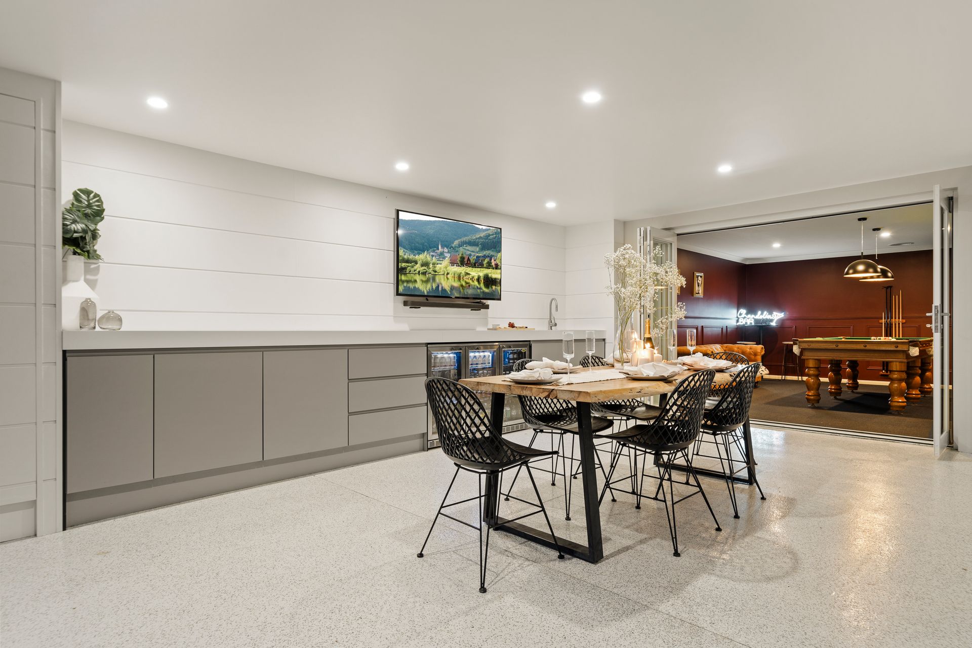 There is a Large  Kitchen — Chandolin Construction in Bathurst, NSW