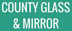 Logo featuring a white truck towing a trailer. 