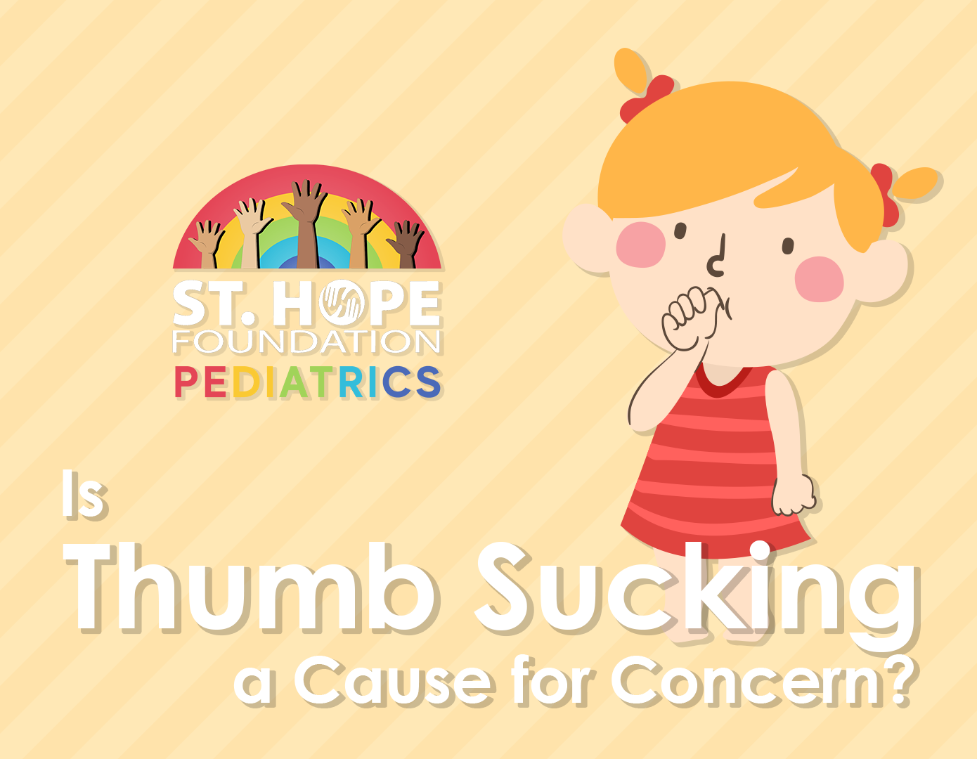 is thumb sucking a cause for concern with children?