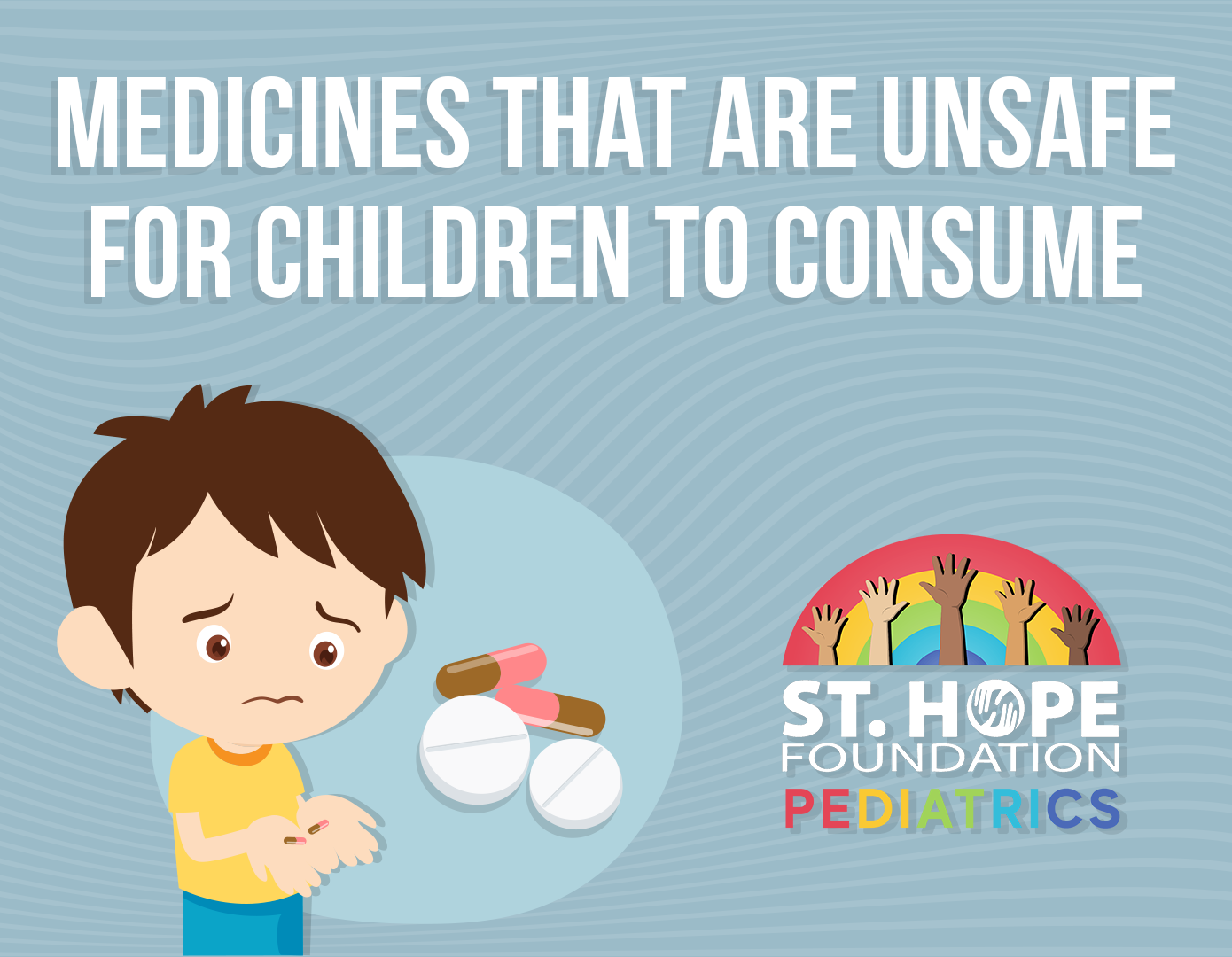 medicines that are unsafe for children to consume