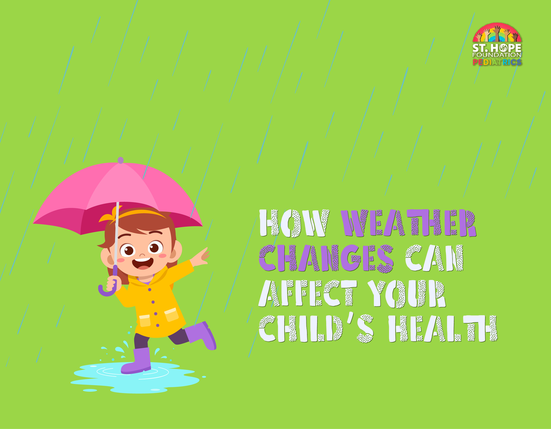 weather's impact of kids health