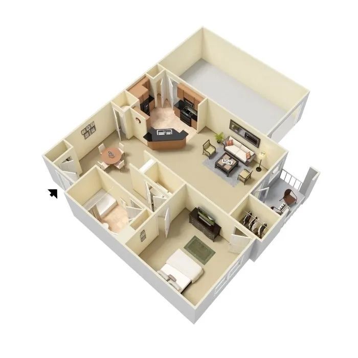 1-Bedroom-with-Garage