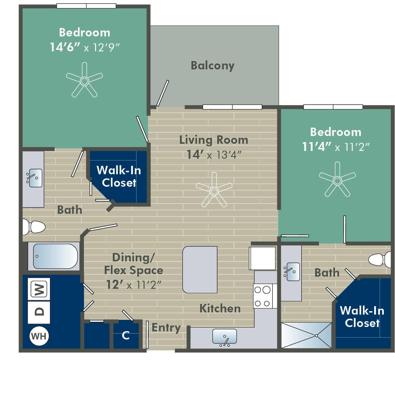 Cottages at Cades Cove - Floor Plan 4