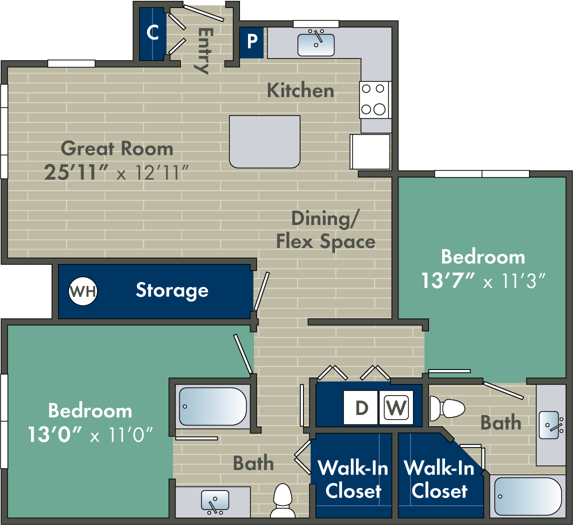Cottages at Cades Cove - Floor Plan 7