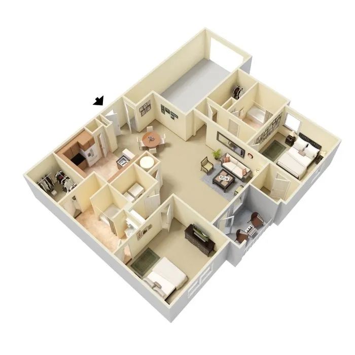 2-Bedroom-Style-2-With-Garage